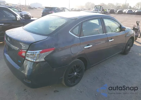 2014 Nissan Sentra Fe+ S/Fe+ Sv/S/Sl/Sr/Sv z USA, uszkodzony, nr VIN 3N1AB7APXEL674219
